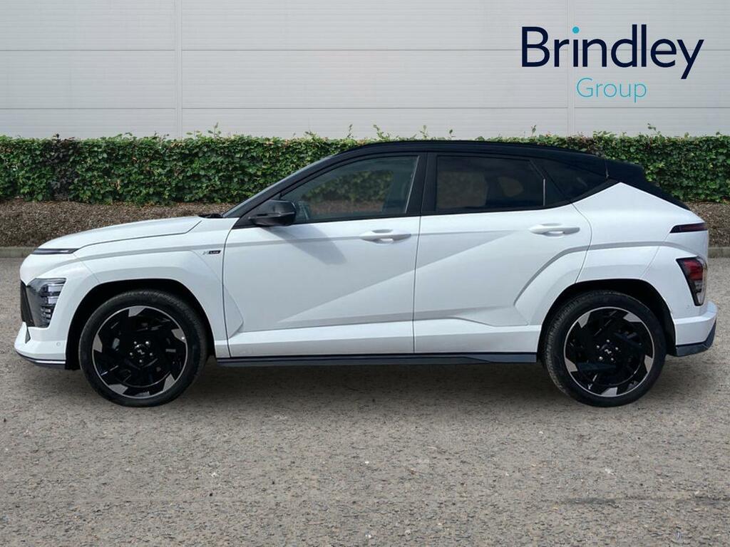Hyundai Kona 65.4Kwh N Line S Suv 218 Ps BW75ETU White #5
