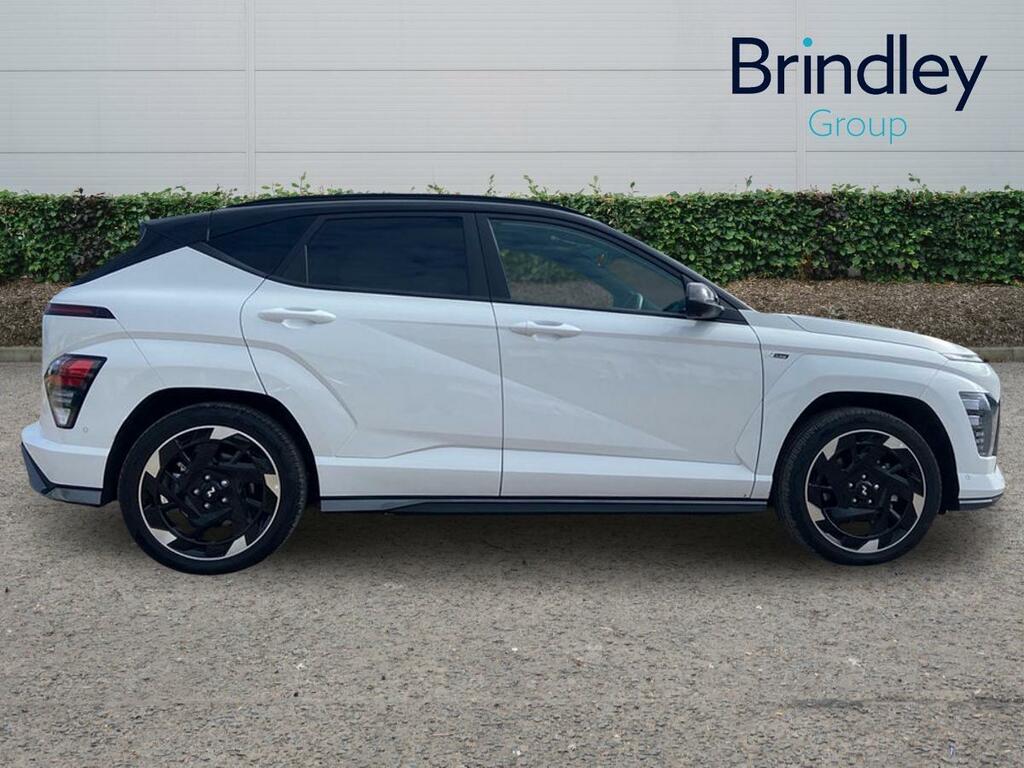 Hyundai Kona 65.4Kwh N Line S Suv 218 Ps BW75ETU White #6