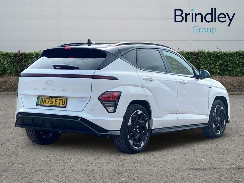 Hyundai Kona 65.4Kwh N Line S Suv 218 Ps BW75ETU White #4