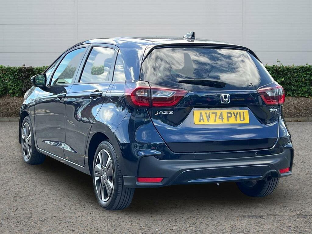 Honda Jazz 1.5 H I-mmd Advance Hatchback Hybrid Ec AV74PYU Blue #3