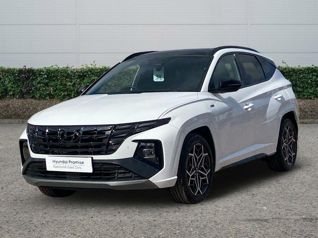 Hyundai Tucson 1.6 H T-gdi N Line S Suv Hybrid Eu SG22ODL White #3
