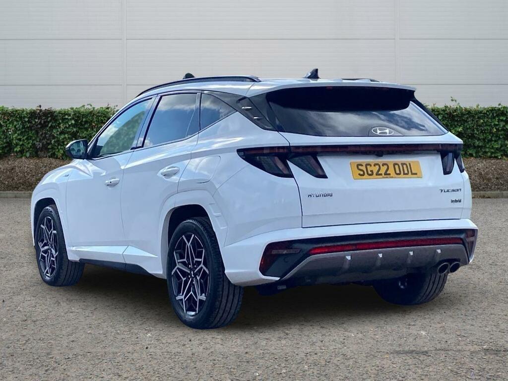 Hyundai Tucson 1.6 H T-gdi N Line S Suv Hybrid Eu SG22ODL White #4