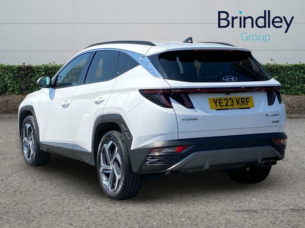 Hyundai Tucson 1.6 H T-gdi Premium Suv Hybrid Eur YE23KRF White #3