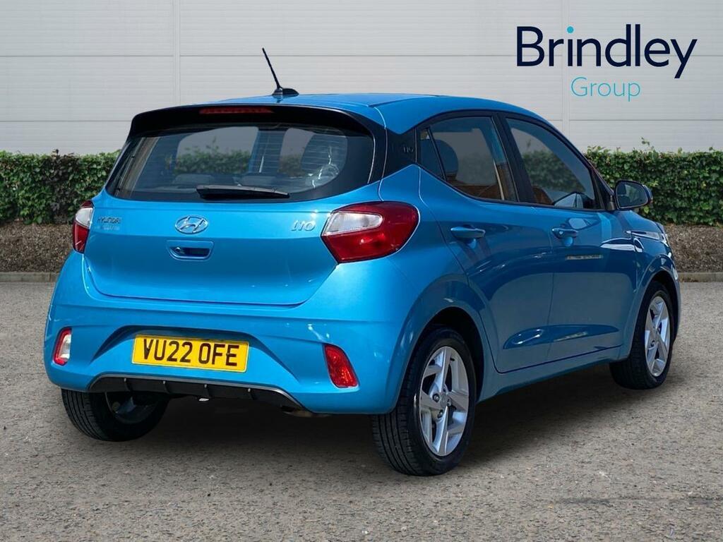 Hyundai I10 1.2 Se Connect Hatchback Euro 6 VU22OFE Blue #4