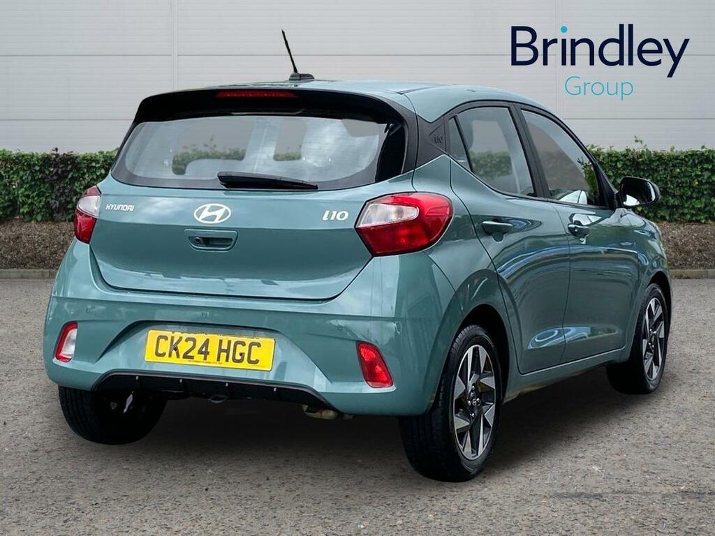 Hyundai I10 1.0 Advance Hatchback Euro 6 Ss CK24HGC Green #4