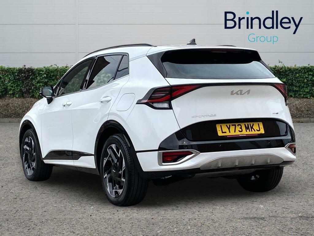 Kia Sportage 1.6 T-gdi Mhev Gt-line Suv Hybrid Dct E LY73MKJ White #4