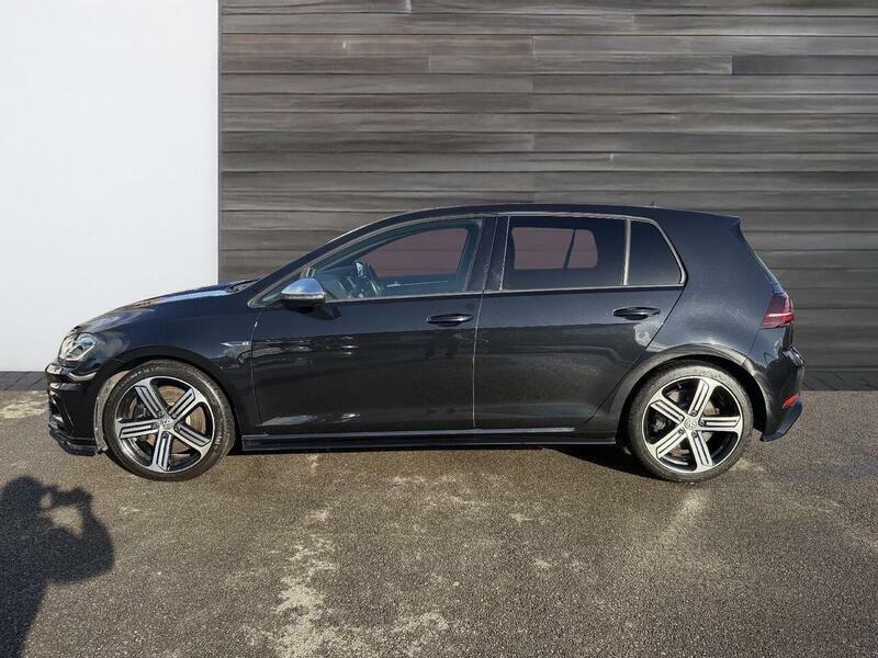 Volkswagen Golf 2.0 Tsi Bluemotion Tech R Hatchback Dsg HJ17YDL Black #5