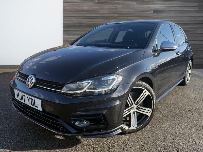 Volkswagen Golf 2.0 Tsi Bluemotion Tech R Hatchback Dsg HJ17YDL Black #3