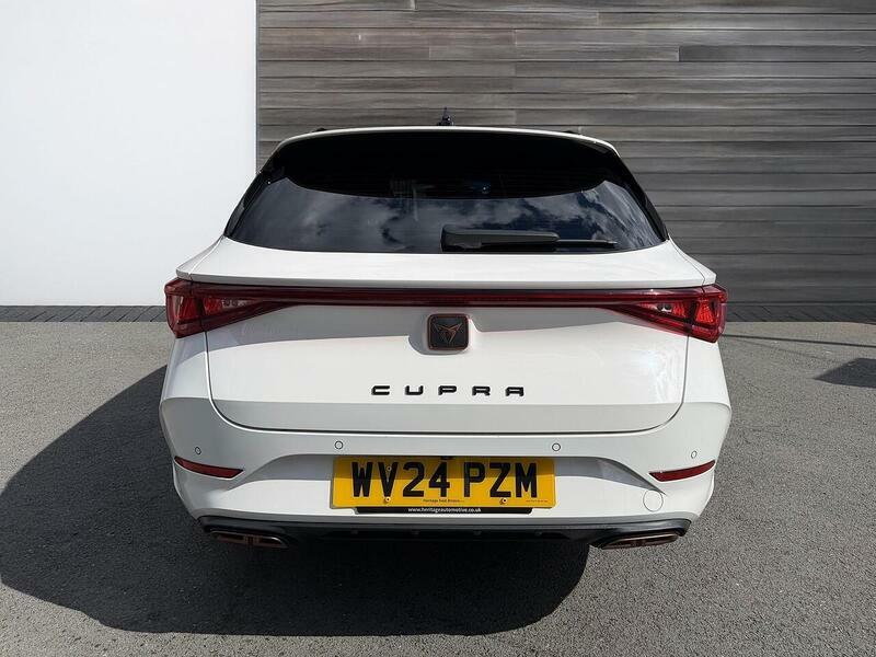 Cupra Leon 1.4 Ehybrid 12.8Kwh Vz2 Estate Plug-in WV24PZM White #6
