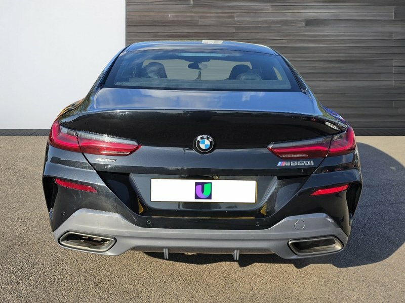 BMW 8 Series 4.4 M850i V8 Saloon Steptronic Xdrive E YJ21DJH Black #6