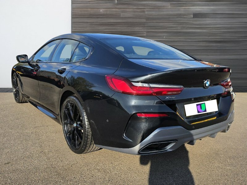 BMW 8 Series 4.4 M850i V8 Saloon Steptronic Xdrive E YJ21DJH Black #4