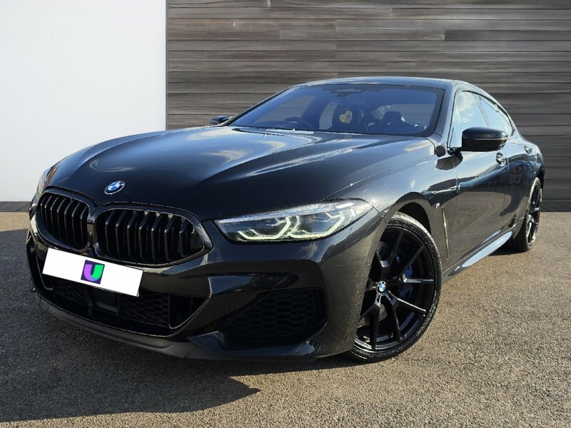 BMW 8 Series 4.4 M850i V8 Saloon Steptronic Xdrive E YJ21DJH Black #3