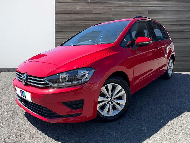 Volkswagen Golf SV 1.4 Tsi Bluemotion Tech Se Mpv Dsg Euro YP67ODF Red #3