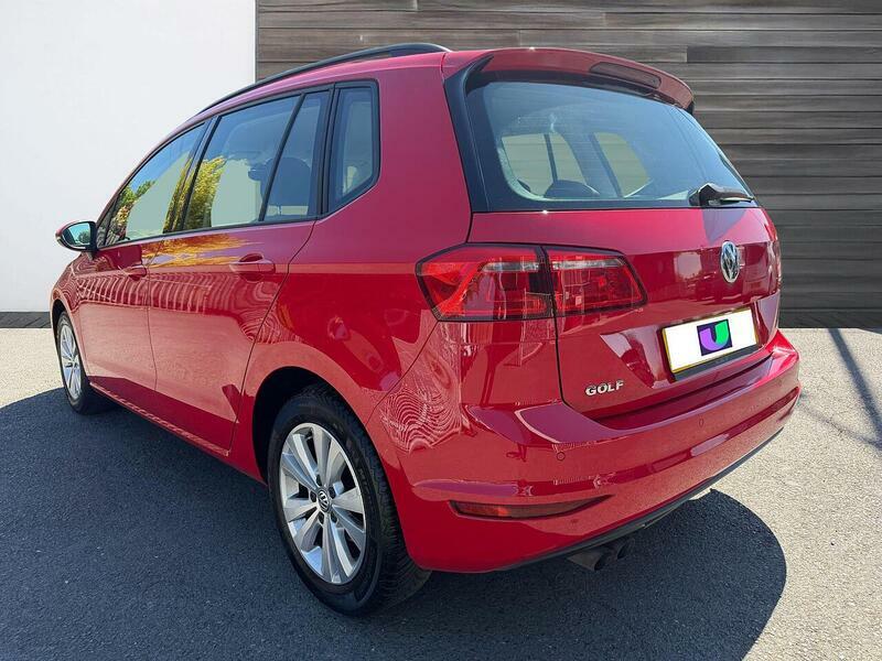 Volkswagen Golf SV 1.4 Tsi Bluemotion Tech Se Mpv Dsg Euro YP67ODF Red #5