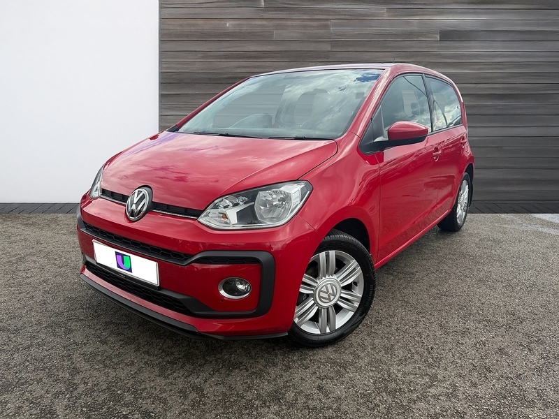 Volkswagen Up 1.0 High Up Hatchback Euro 6 S ND67ZYX Red #3