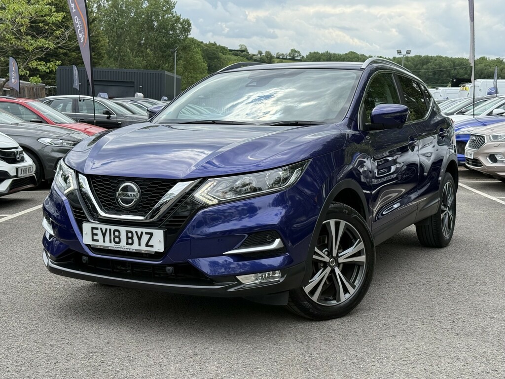 Nissan Qashqai 1.2 Dig-t N-connecta Ulez EY18BYZ Blue #2