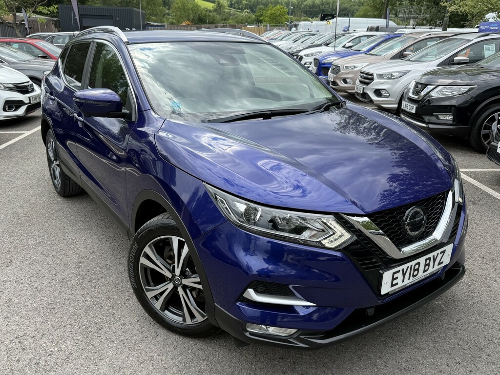 Nissan Qashqai 1.2 Dig-t N-connecta Ulez EY18BYZ Blue #3