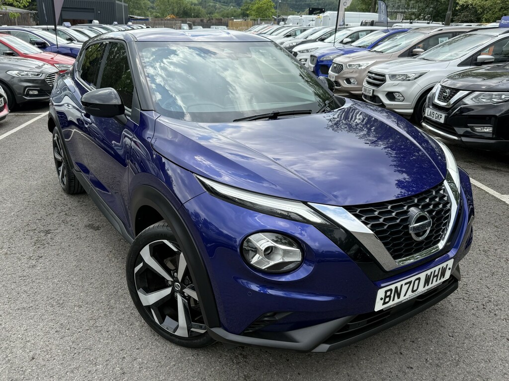 Nissan Juke 1.0 Dig-t Tekna Ulez BN70WHW Blue #3