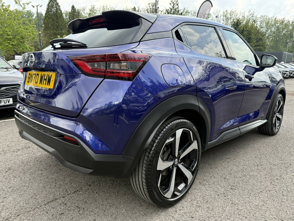 Nissan Juke 1.0 Dig-t Tekna Ulez BN70WHW Blue #5