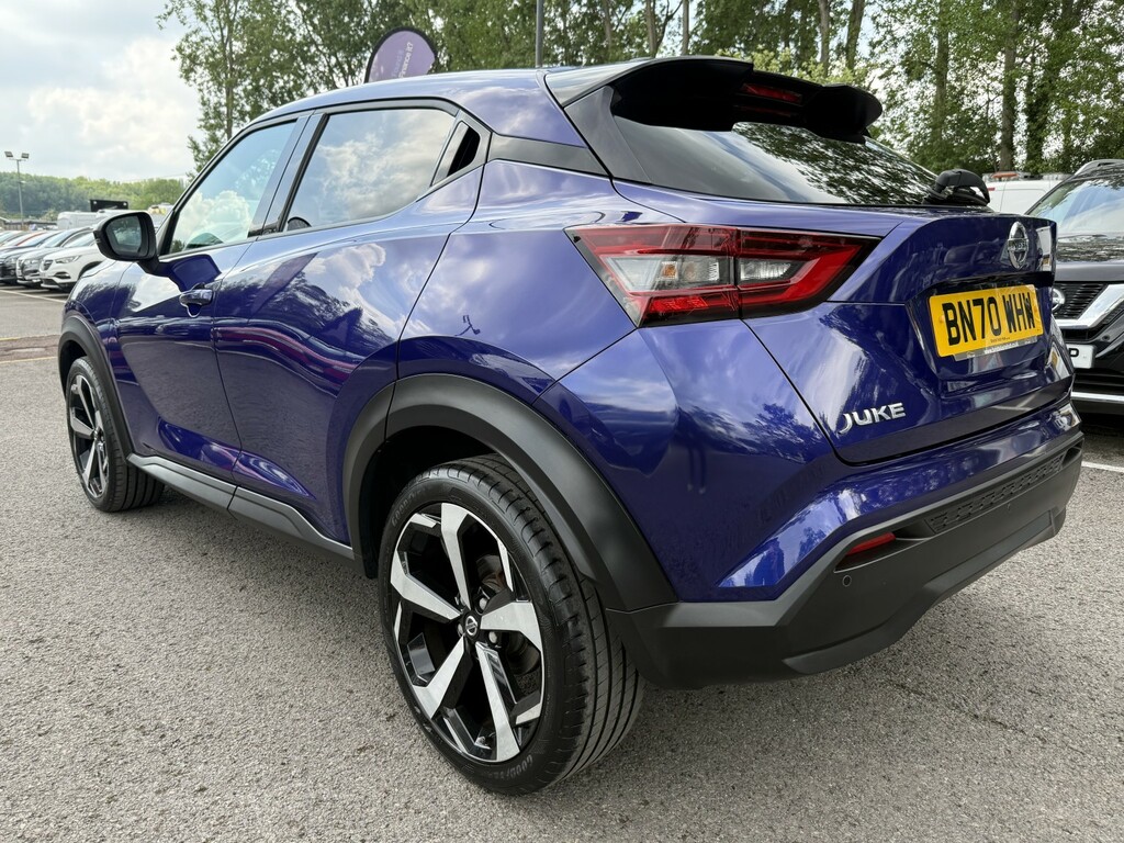 Nissan Juke 1.0 Dig-t Tekna Ulez BN70WHW Blue #6