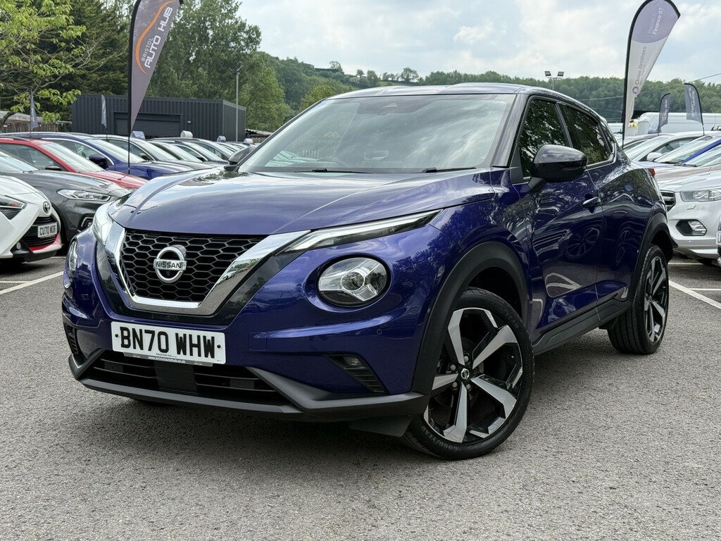 Nissan Juke 1.0 Dig-t Tekna Ulez BN70WHW Blue #2