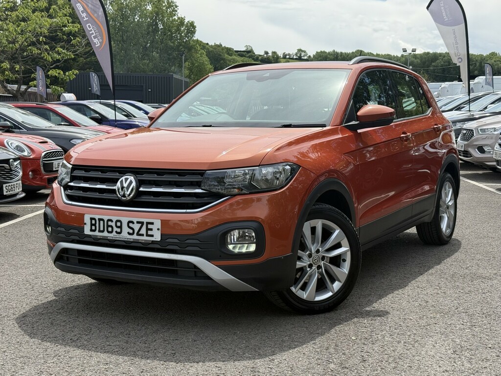 Volkswagen T-Cross 1.0 Tsi Se Ulez BD69SZE Orange #2