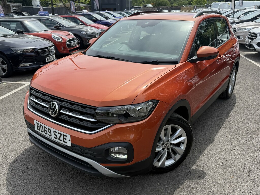Volkswagen T-Cross 1.0 Tsi Se Ulez BD69SZE Orange #4