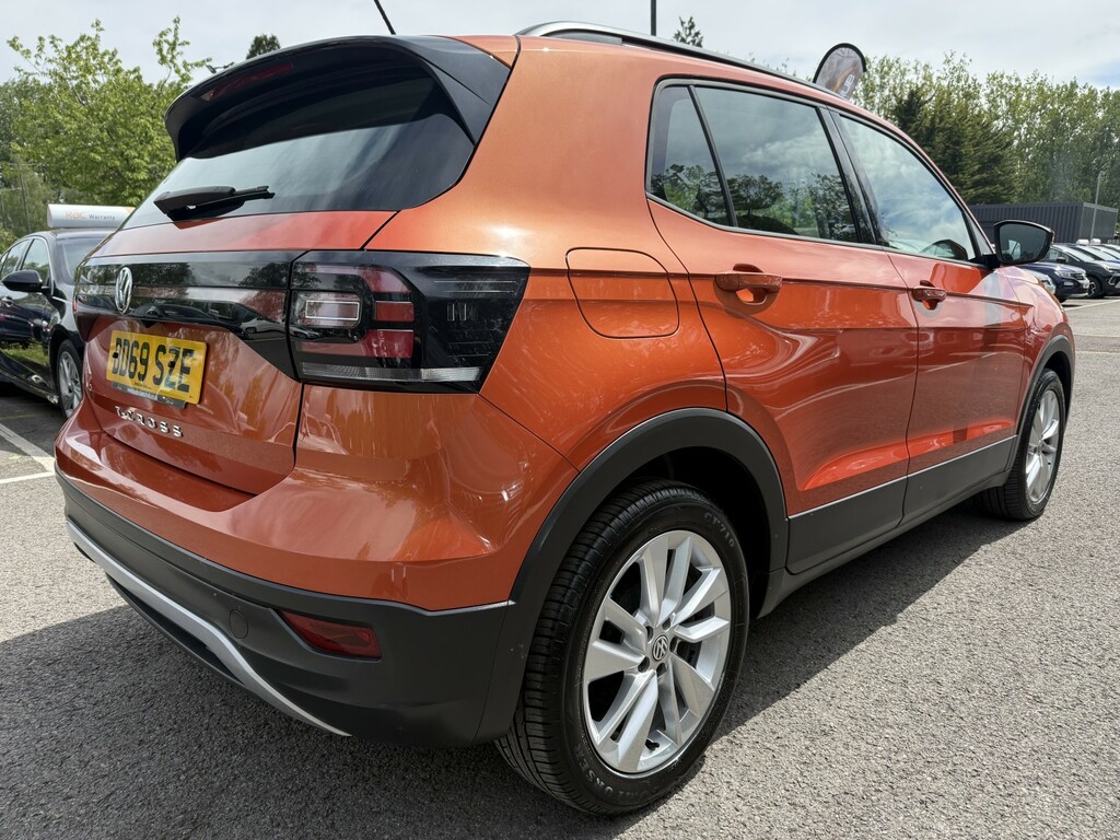Volkswagen T-Cross 1.0 Tsi Se Ulez BD69SZE Orange #5