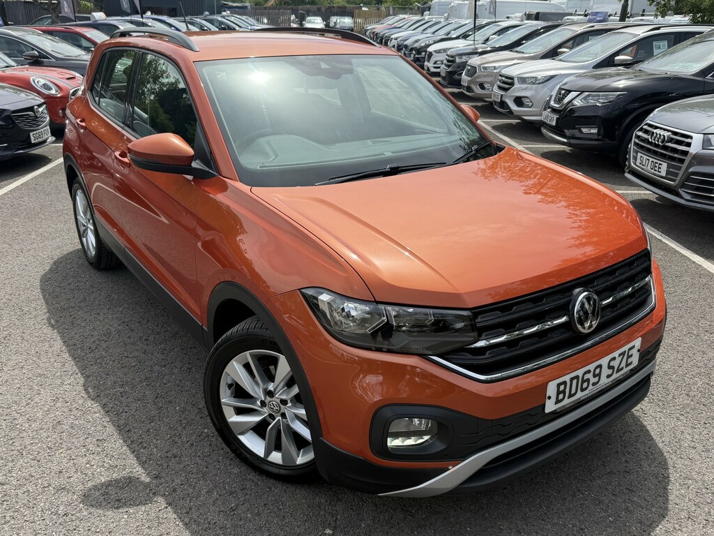Volkswagen T-Cross 1.0 Tsi Se Ulez BD69SZE Orange #3