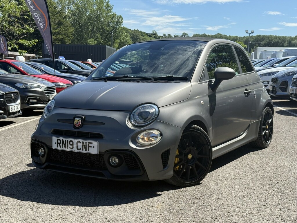 Abarth 595 595 Competizione 1.4 Tjet 180Hp Convertible Ulez P Grey #2