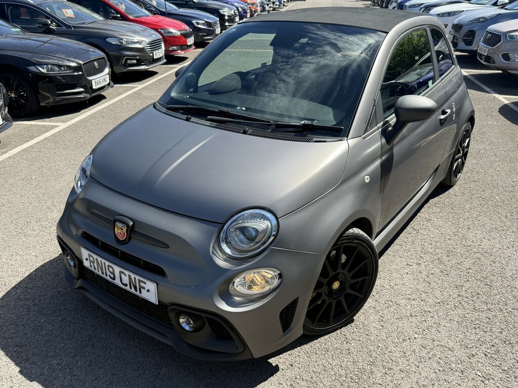 Abarth 595 595 Competizione 1.4 Tjet 180Hp Convertible Ulez P Grey #4