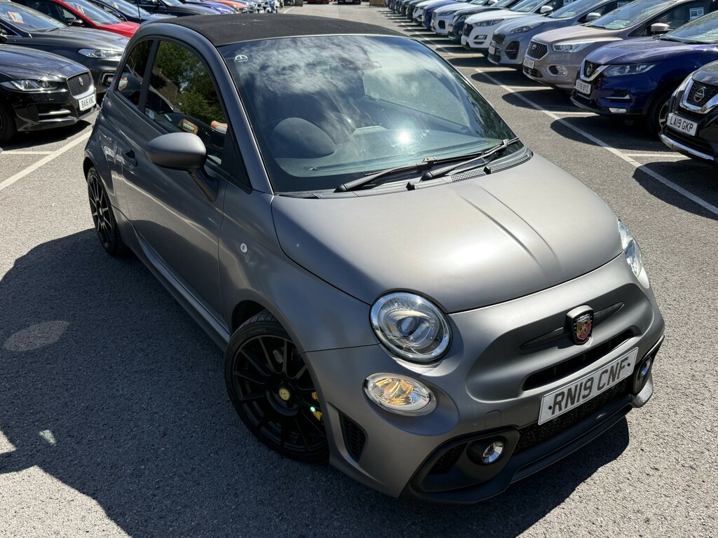 Abarth 595 595 Competizione 1.4 Tjet 180Hp Convertible Ulez P Grey #3