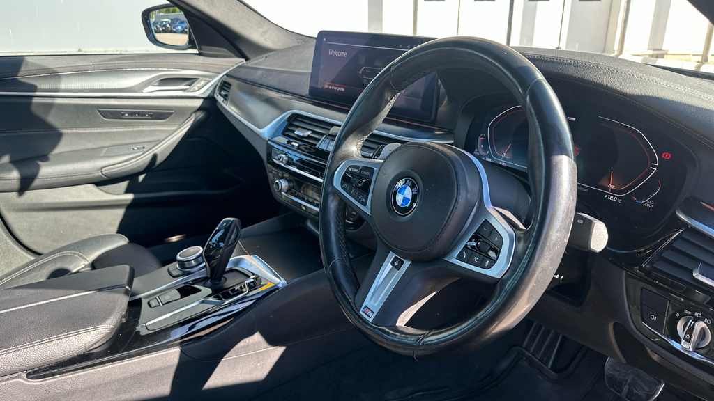 BMW 5 Series M Sport HX22ONO Grey #6