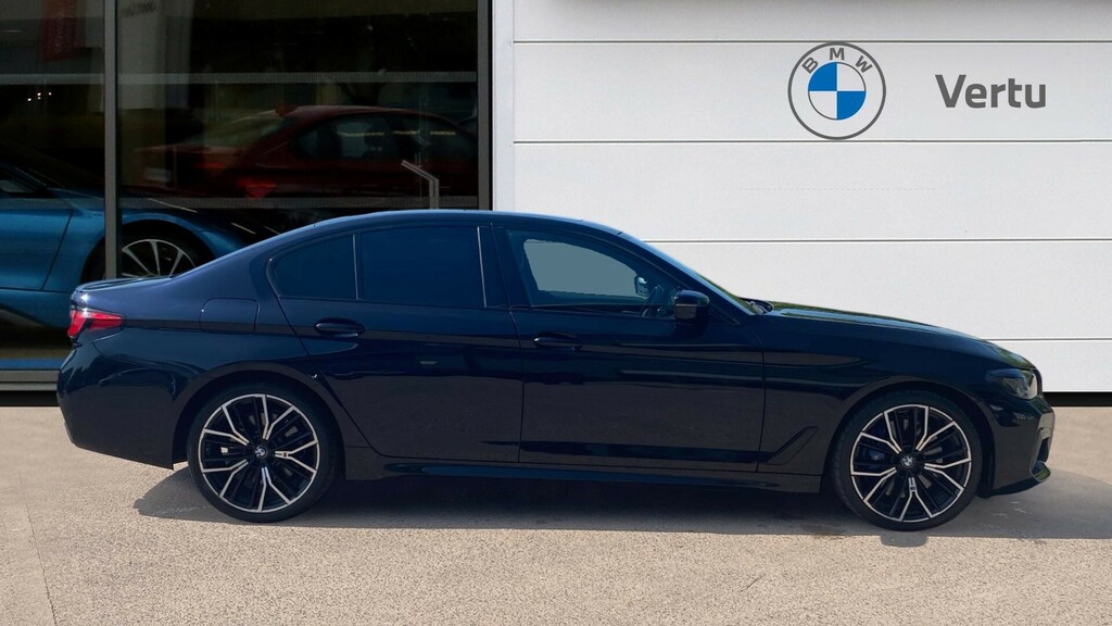 BMW 5 Series M Sport BT72EKX Black #3