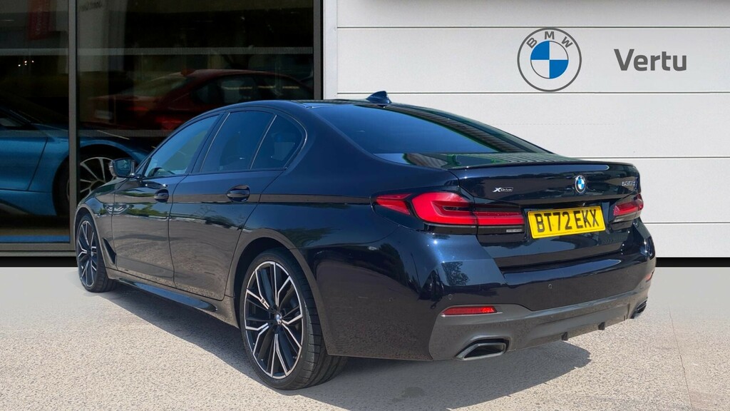 BMW 5 Series M Sport BT72EKX Black #2