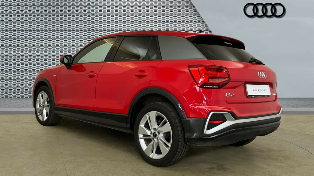 Audi Q2 S Line VN75UEU Red #3