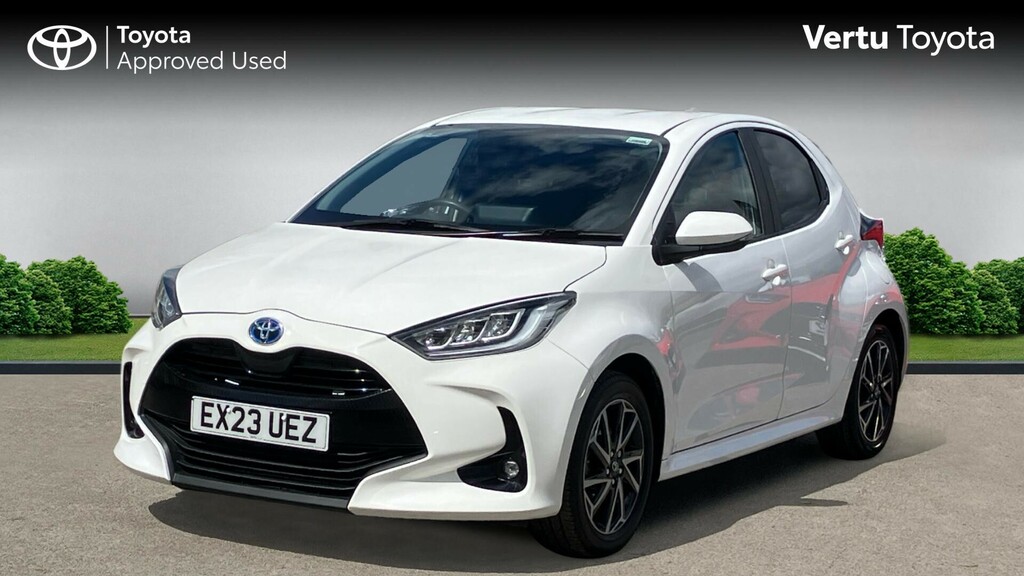 Toyota Yaris Design EX23UEZ White #3