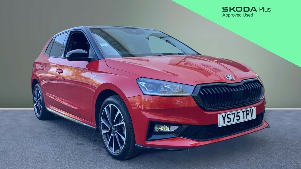 Skoda Fabia Monte Carlo Edition Red