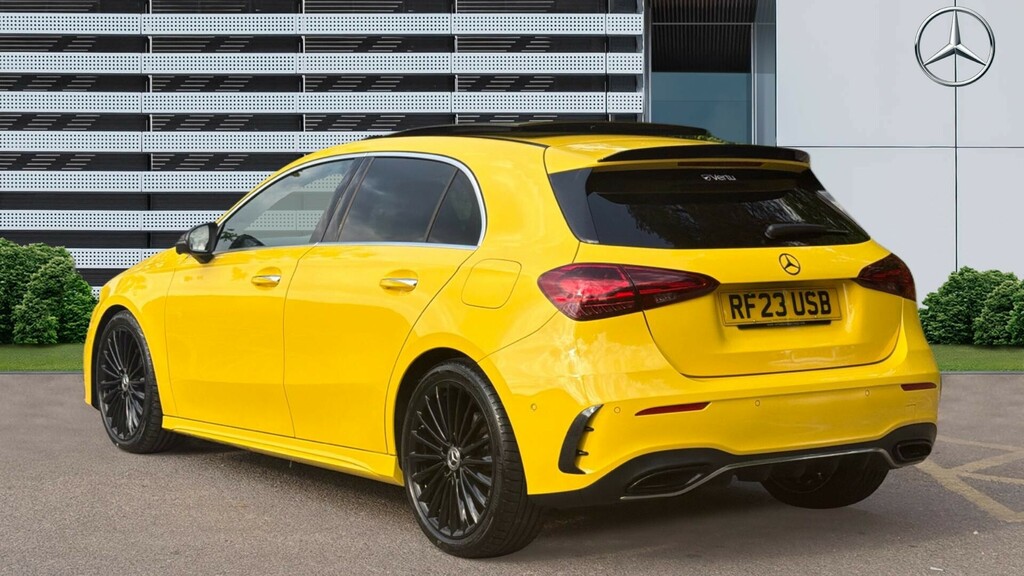 Mercedes-Benz A Class Amg Line RF23USB Yellow #2