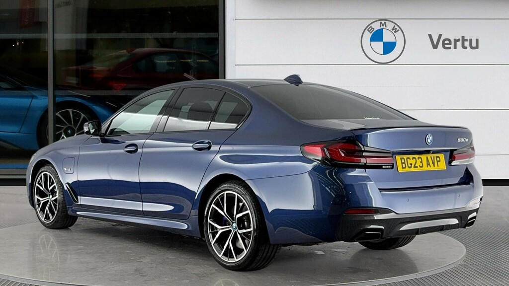 BMW 5 Series M Sport BG23AVP Blue #2