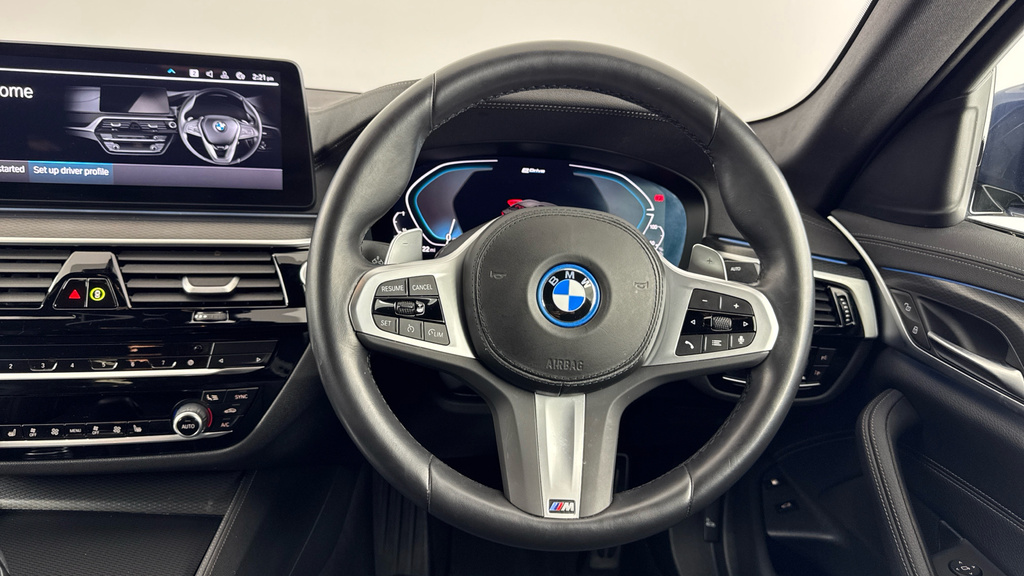 BMW 5 Series M Sport BG23AVP Blue #5