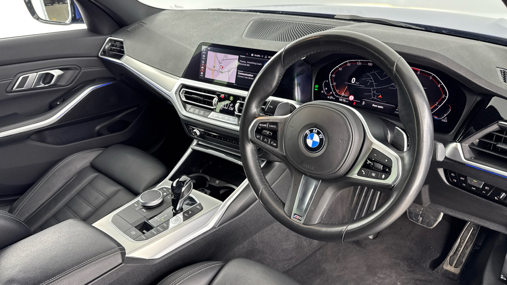 BMW 3 Series M Sport BA69OFR Blue #6