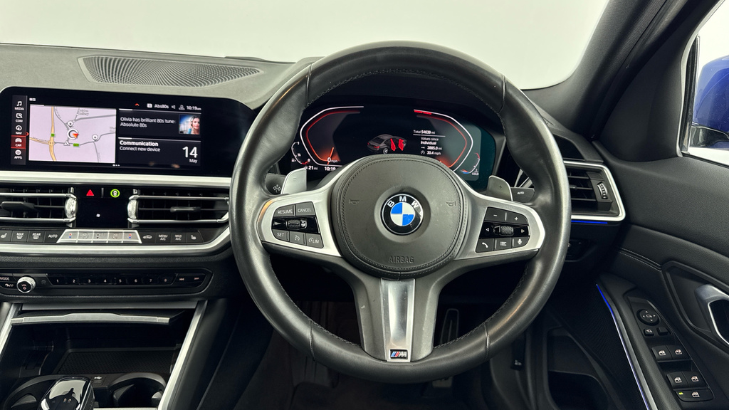 BMW 3 Series M Sport BA69OFR Blue #5