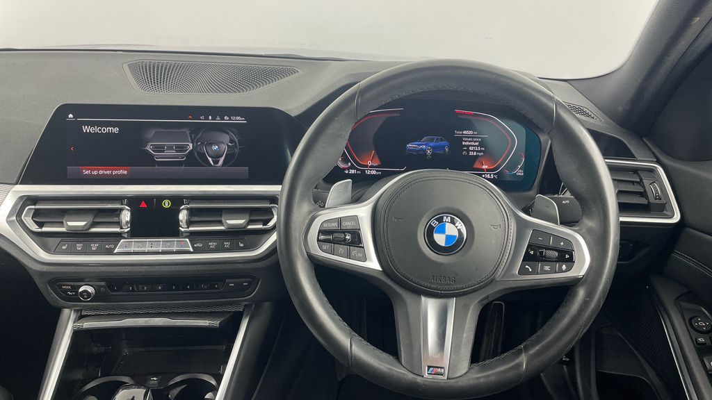 BMW 3 Series M Sport YJ19JWH Blue #5