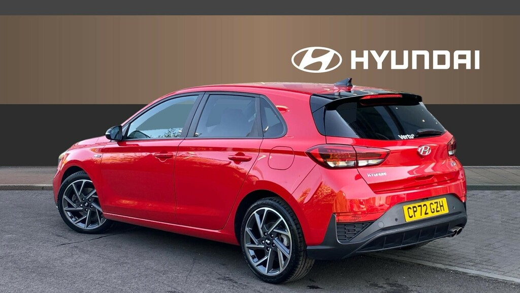 Hyundai I30 N Line Red #2