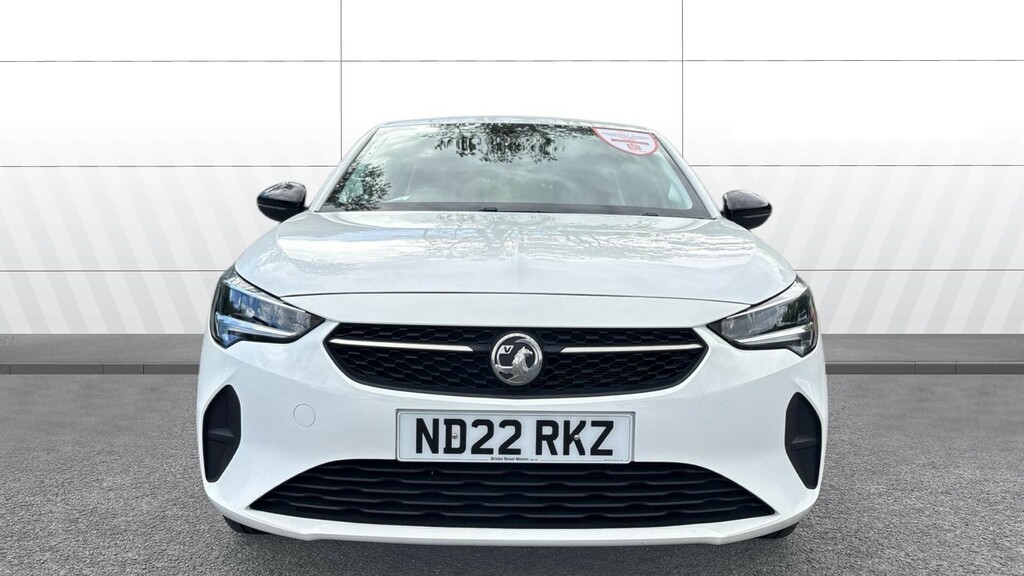 Vauxhall Corsa Se Edition ND22RKZ White #3