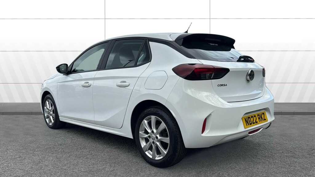 Vauxhall Corsa Se Edition ND22RKZ White #2