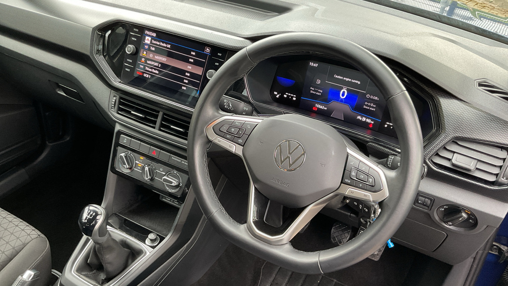 Volkswagen T-Cross Se Blue #6