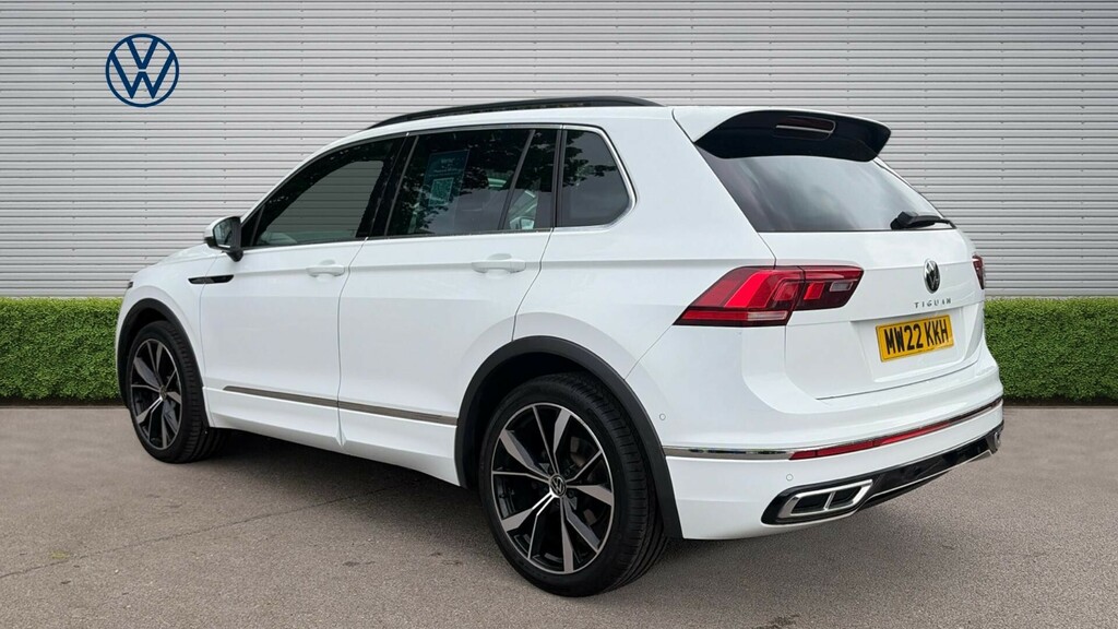 Volkswagen Tiguan R-line MW22KKH White #3