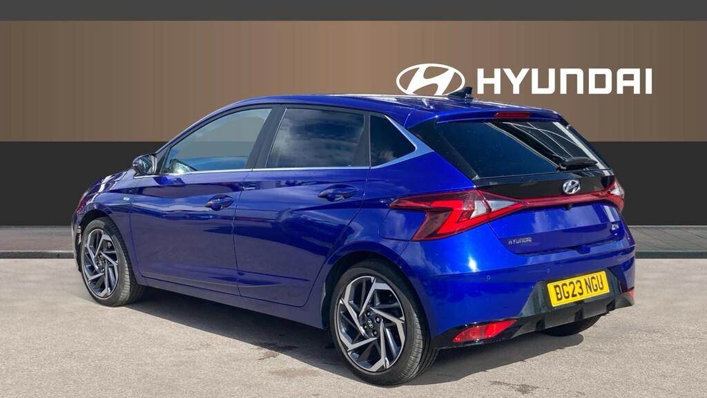 Hyundai I20 Premium Blue #2
